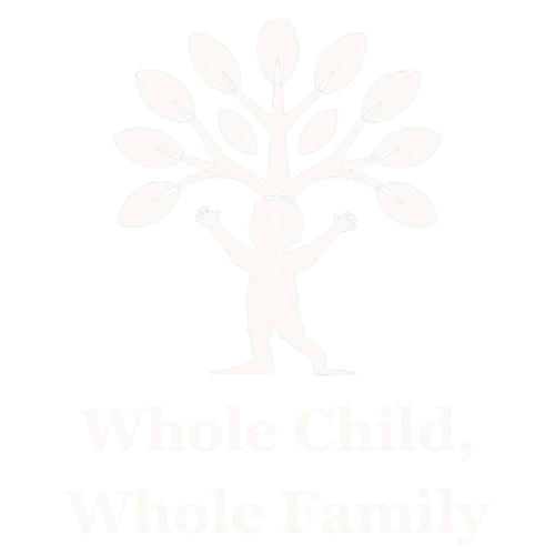 Logo with a tree growing from a person, symbolizing growth and care.